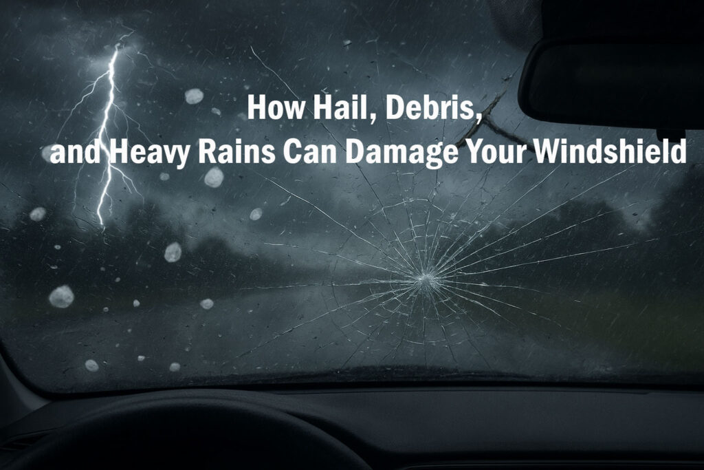 Storm Season and Auto Glass: How Hail, Debris, and Heavy Rains Can Wreck Your Windshield