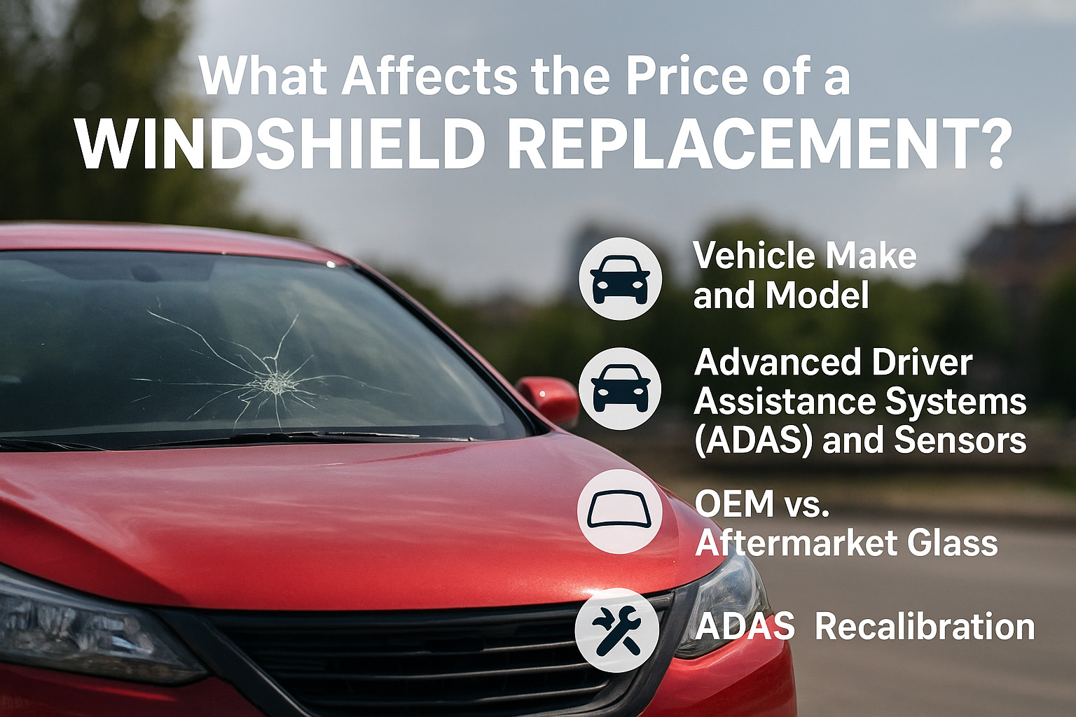 What Affects the Price of a Windshield Replacement?