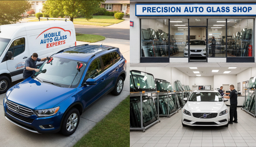 Mobile Windshield Replacement vs. In-Shop: Which Is Better for You?